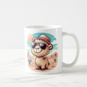 Cute Cartoon Camel Mug - Funny Desert Coffee Cup