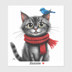 Cute cartoon cat