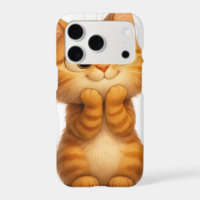 Cute Cartoon Cat, Orange Tabby Cat
