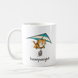 Cute Cartoon Cat Pun Design Coffee Mug
