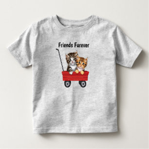 Cute Cartoon Cats Toddler T-Shirt