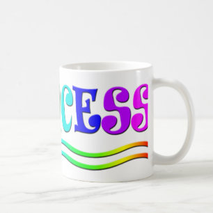 Cute Cartoon Clip Art Rainbow Princess Tiara Coffee Mug