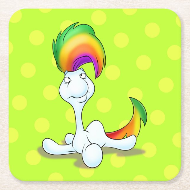 Cute Cartoon Coaster (Front)