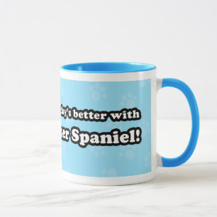 Cute Cartoon Cocker Spaniel Mug