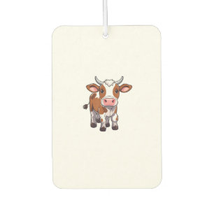 Cute Cartoon Cow Car Air Freshener