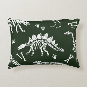 Cute cartoon crocodiles, seamless illustration. decorative cushion
