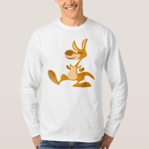 Cute Cartoon Dancing Kangaroo T-Shirt