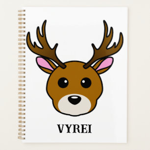 Cute Cartoon Deer Planner