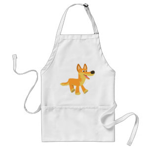 Cute Cartoon Dingo Standard Apron