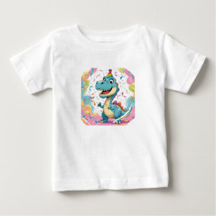 Cute Cartoon Dinosaur T-Shirt 