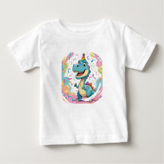 Cute Cartoon Dinosaur T-Shirt 