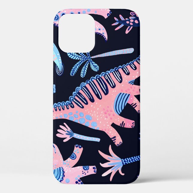 Cute cartoon dinosaurs pattern. Case-Mate iPhone case (Back)