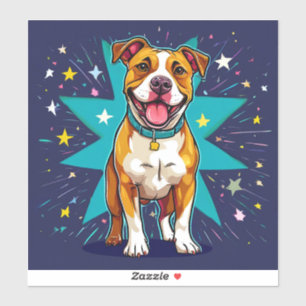 Cute cartoon dog