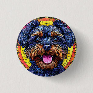 Cute cartoon Dog 3 Cm Round Badge