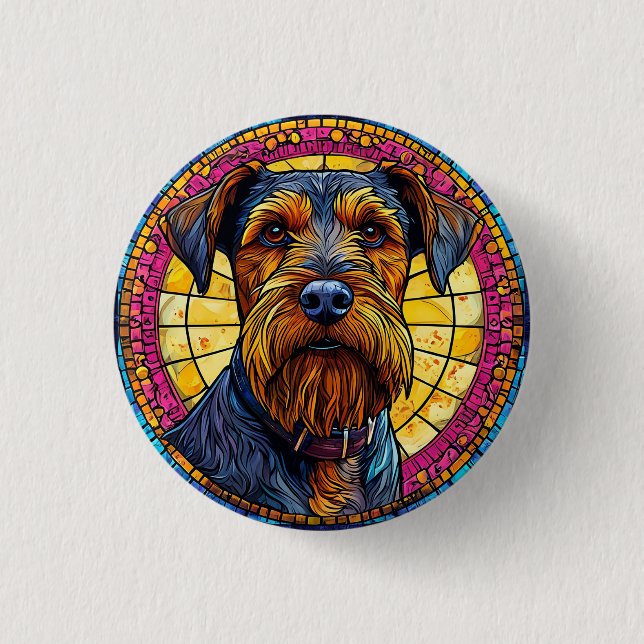 Cute cartoon Dog 3 Cm Round Badge (Front)