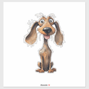 Cute Cartoon Dog Breed Art Collection 