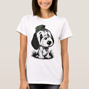 Cute Cartoon Dog T-Shirt