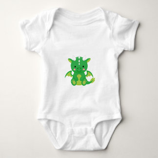 Cute Cartoon Dragon Gift Baby Bodysuit