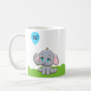 Cute cartoon elephant Coffee Mug