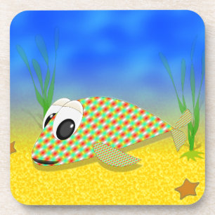 Cute Cartoon Fish Coaster