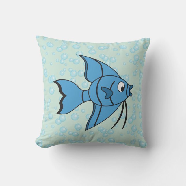 Cute Cartoon Fish Cushion (Front)