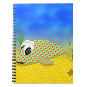 Cute Cartoon Fish Notebook