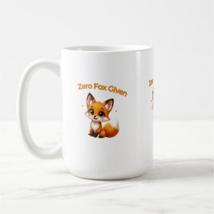 Cute Cartoon Fox – Adorable Kawaii Style Coffee Mug