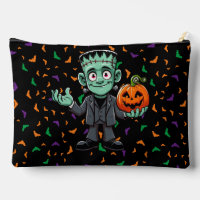Cute, cartoon Frankenstein's monster