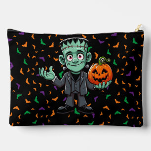 Cute, cartoon Frankenstein's monster Accessory Pouch