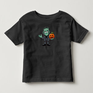Cute, cartoon Frankenstein's monster Toddler T-Shirt