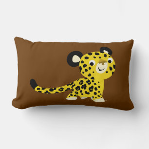Cute Cartoon friendly Leopard Pillow