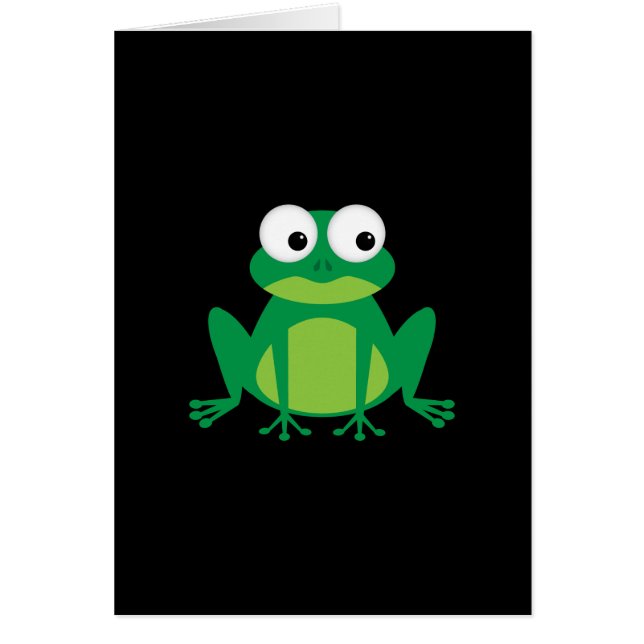 Cute Cartoon Frog (Front)