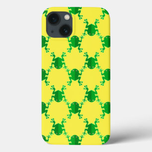 Cute Cartoon Frogs iPhone 13 Case