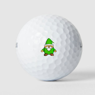 Cute Cartoon Gnome Golf Balls