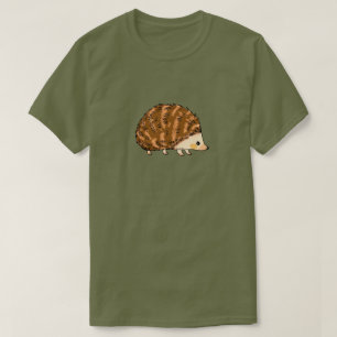 Cute Cartoon Hedgehog Illustration T-Shirt