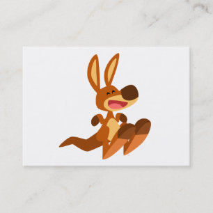 Cute Cartoon Kangaroo Joey ACEO/Business card