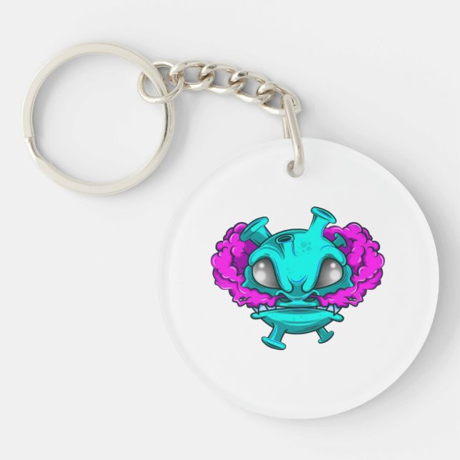 Cute Cartoon Keychain – Fun Character Keychaingift (Front)