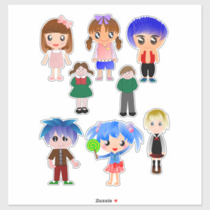 Cute Cartoon Kids Clipart