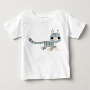Cute Cartoon Kitty Baby T-Shirt