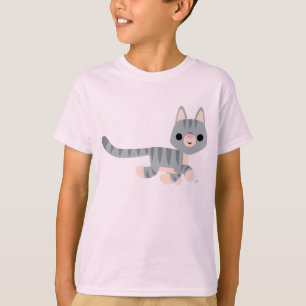 Cute Cartoon Kitty Children T-Shirt