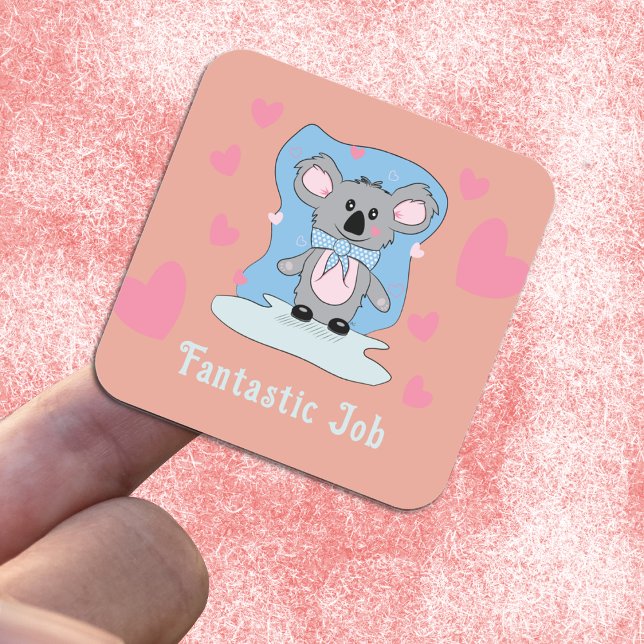Cute Cartoon Koala Kid Reward Stickers (Creator Uploaded)