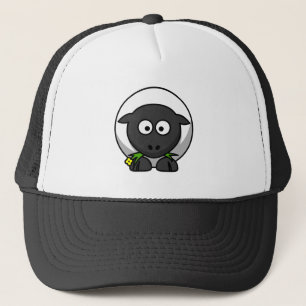 Cute Cartoon Lamb Trucker Hat