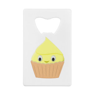 Cute Cartoon Lemon Cupcake