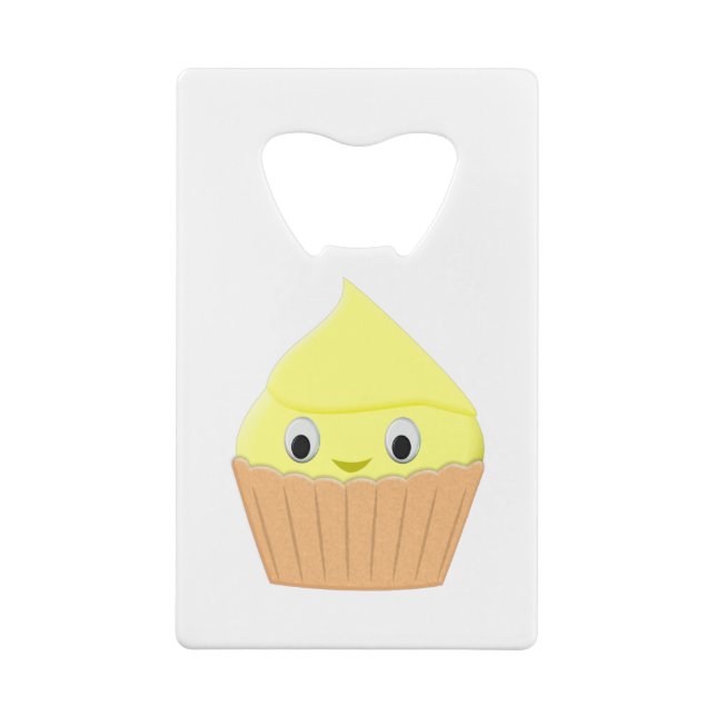 Cute Cartoon Lemon Cupcake (Back)