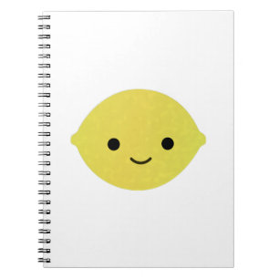 Cute Cartoon Lemon Notebook