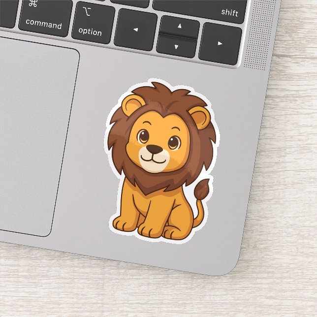 Cute Cartoon Lion (Detail)