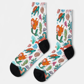 Cute cartoon mermaids socks