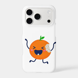 Cute Cartoon Orange Phone Case for iPhone 17 Pro
