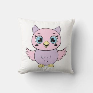Cute cartoon owl cushion