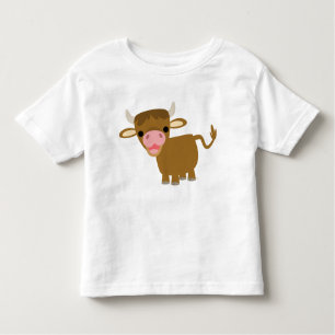 Cute Cartoon Ox children T-shirt